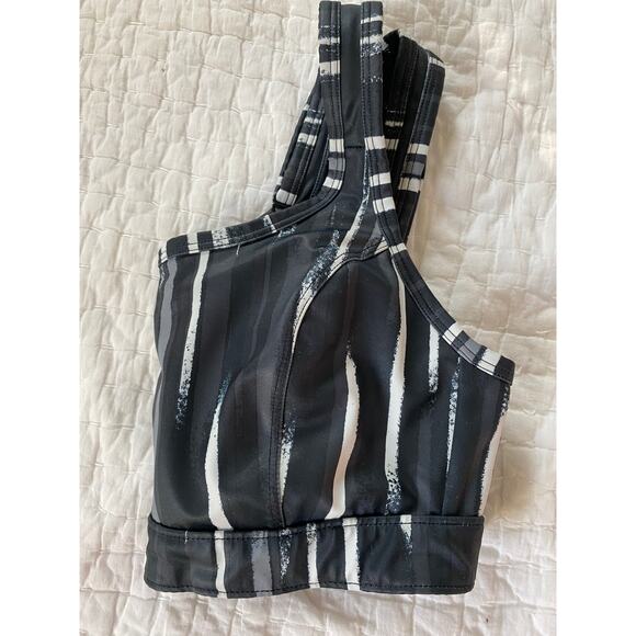 Title Nine Bra Sports High Impact Black and White 34C - Picture 10 of 10